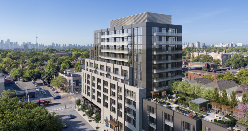 908 St.Clair – Canderel launches second midrise community in vibrant St. Clair-West neighbourhood  